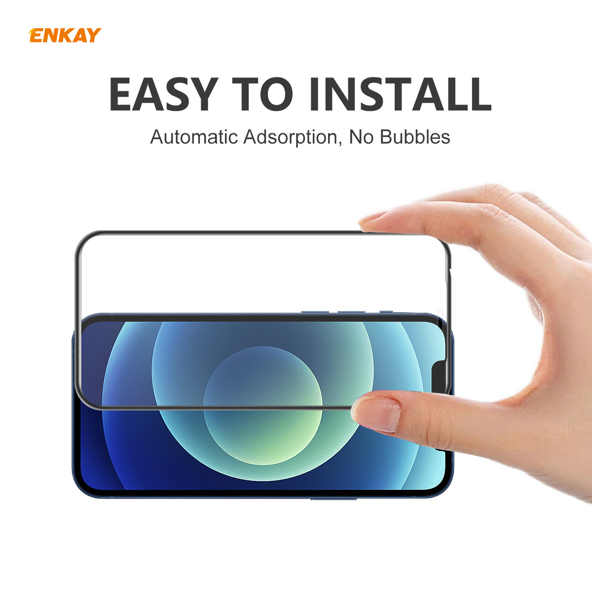 Enkay-for-iPhone-12-Mini-Front-Flim-9H-Anti-Explosion-Hot-Blending-Full-Glue-Full-Coverage-Tempered--1769785-7